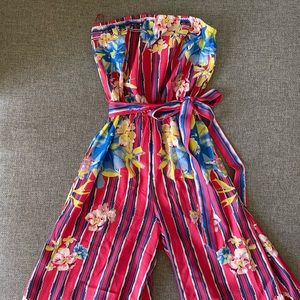 Floral Jumpsuit